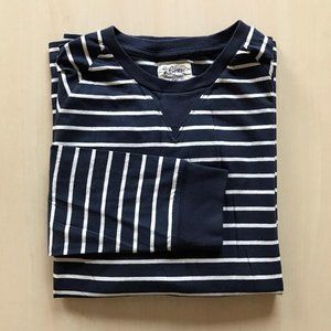 Men's J. Crew Long sleeve Tee Navy NWT